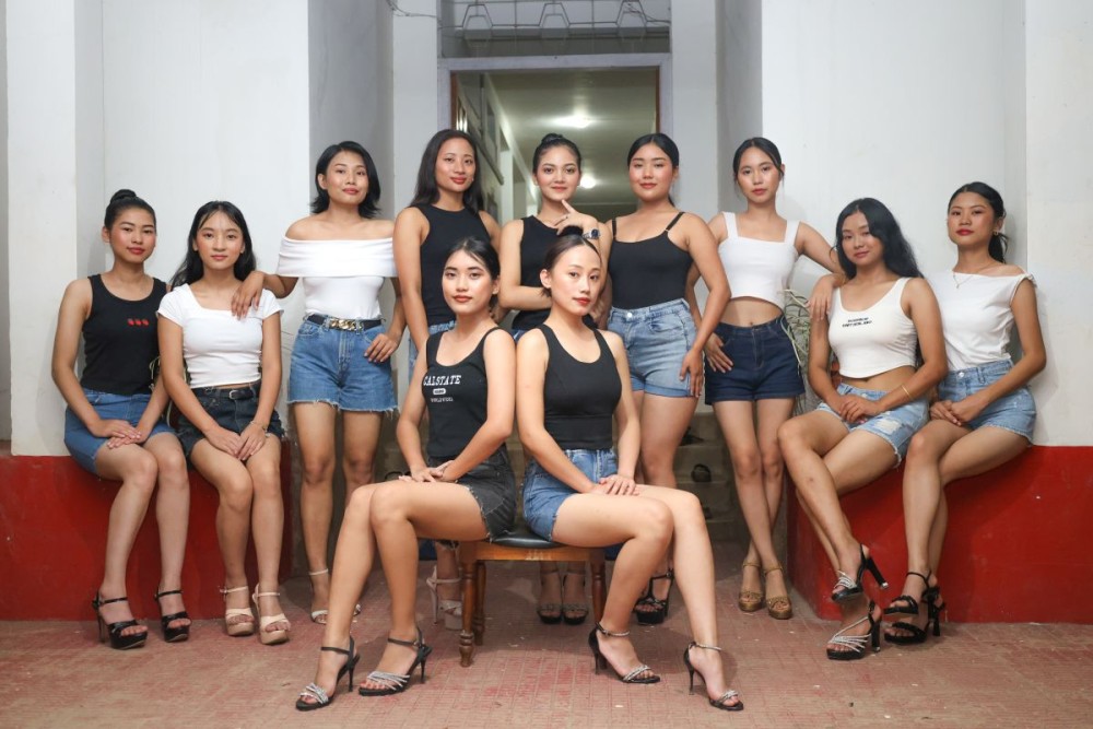 Finalists of Nagaland Miss Mega Model (Season 4) 2025.