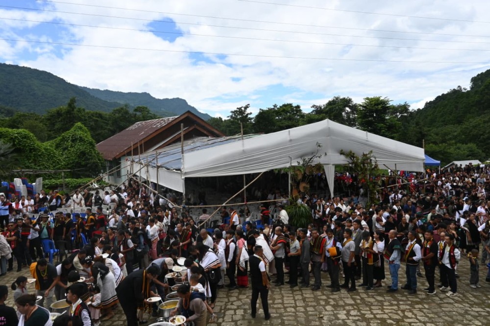 People of Khonoma celebrated the 81st Rüffüno Day at Terhotsiese, Khonoma Basa Village, under Kohima district on September 1.