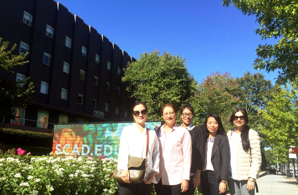 The educators’ team from Nagaland and North East at Savannah College of Art and Design (SCAD), the University for Creative Careers, Atlanta during their visit held from October 8-14.