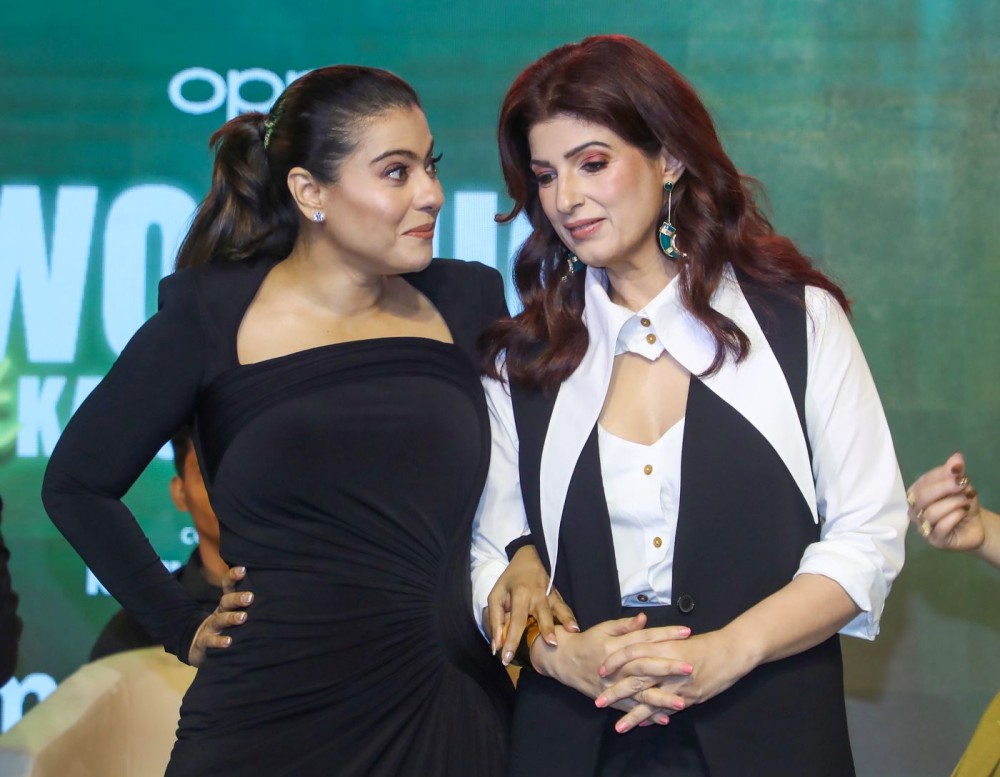 Salman Khan takes a dig at his own acting skills on "Two Much With Kajol and Twinkle"