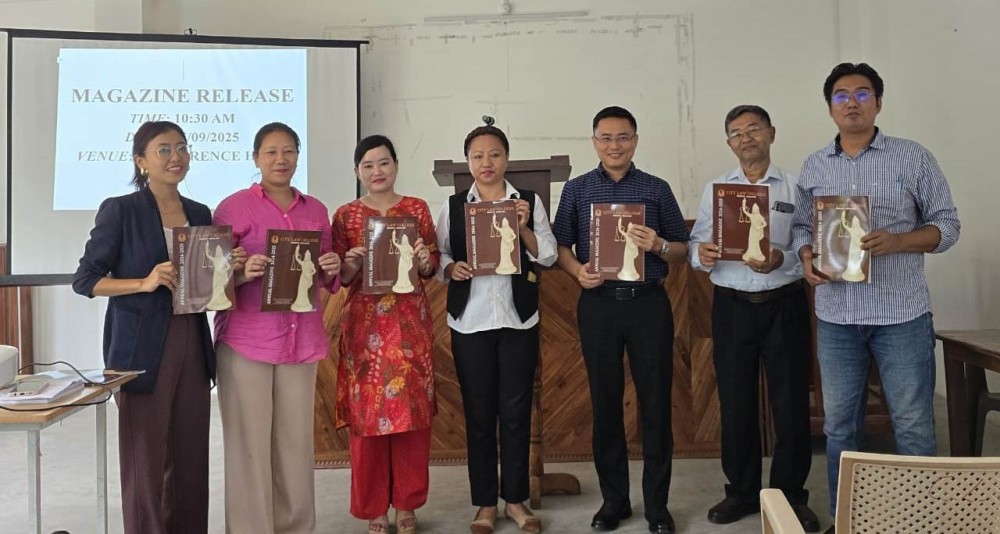 City Law College, Dimapur launched its second Annual College Magazine for the academic year 2024-2025.