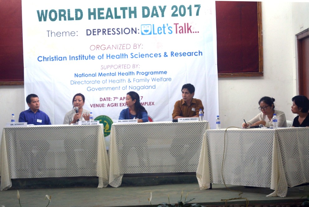 The panel discussion held during a seminar organised by the CIHSR to commemorate World Health Day on April 7.