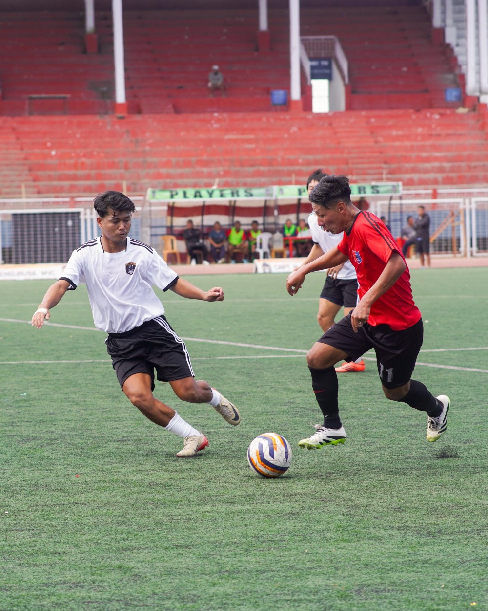 Match between Dimapur SC and Nagaland Police FC on October 24.