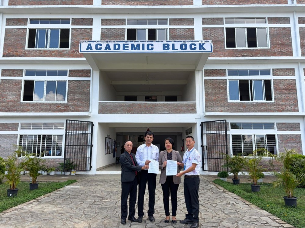 International University, Nagaland, Dimapur, has signed a Memorandum of Understanding with Modern College, Piphema on October 28.
