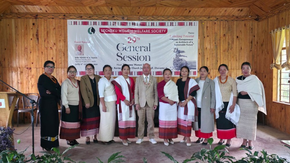 Vevoyi W.D. Vadeo and others during 29th General Session of SWWS at Zhavame on October 11.