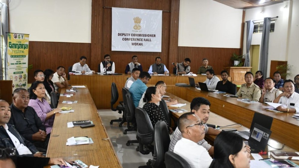 The monthly meeting of the DPDB for Wokha district was held on October 10, attended by Deputy Chief Minister and DPDB Chairman Y Patton, Advisor Agriculture Mhathung Yanthan, and MLA Y M Humstoe.