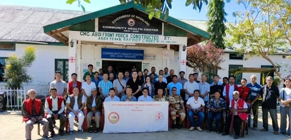 Chief Minister’s Mobile Operation Theatre surgical camp arrived at the Community Health Centre (CHC) in Mon district on October 23.