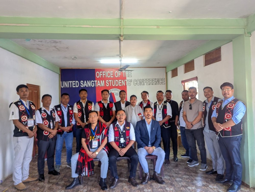 Members of the USSC, ENSSU & SASU during the joint coordination meet in Kiphire.