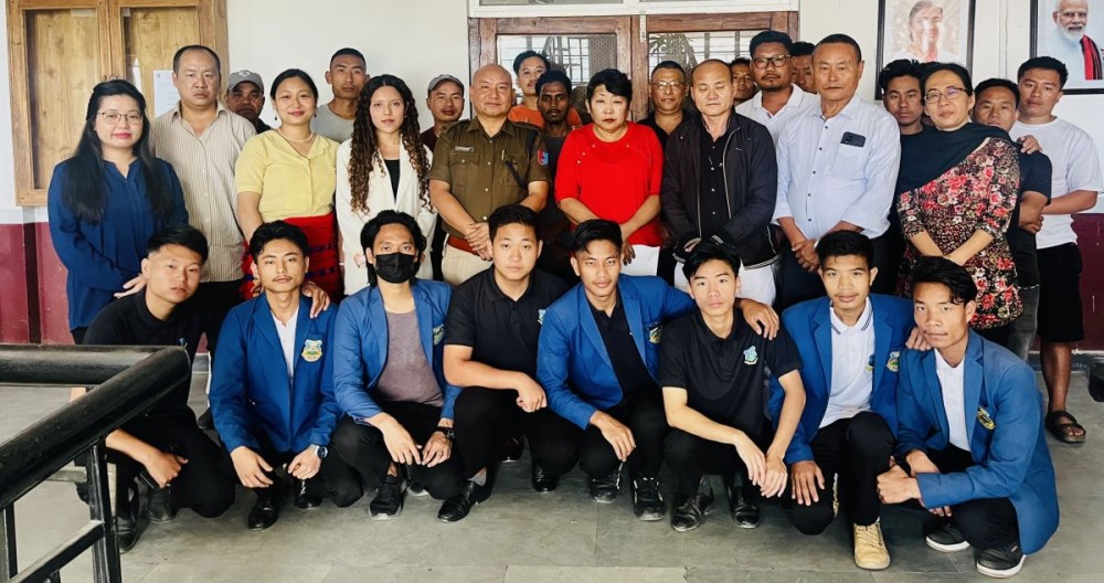 In collaboration with Kohima District Road Safety Committee, Kohima College held a road safety awareness programme on October 22.