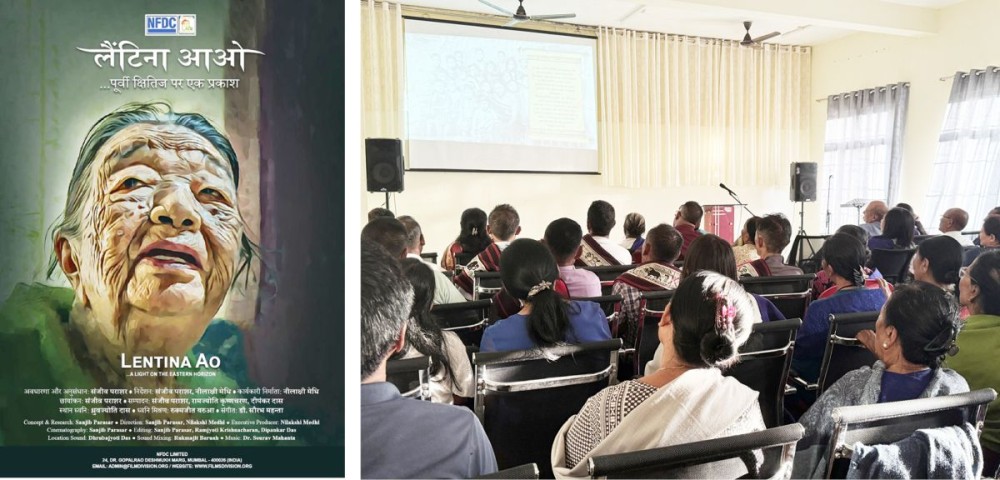 A special screening of “Lentina Ao: A Light on the Eastern Horizon” held at NIELIT, Chuchuyimlang on October 18.