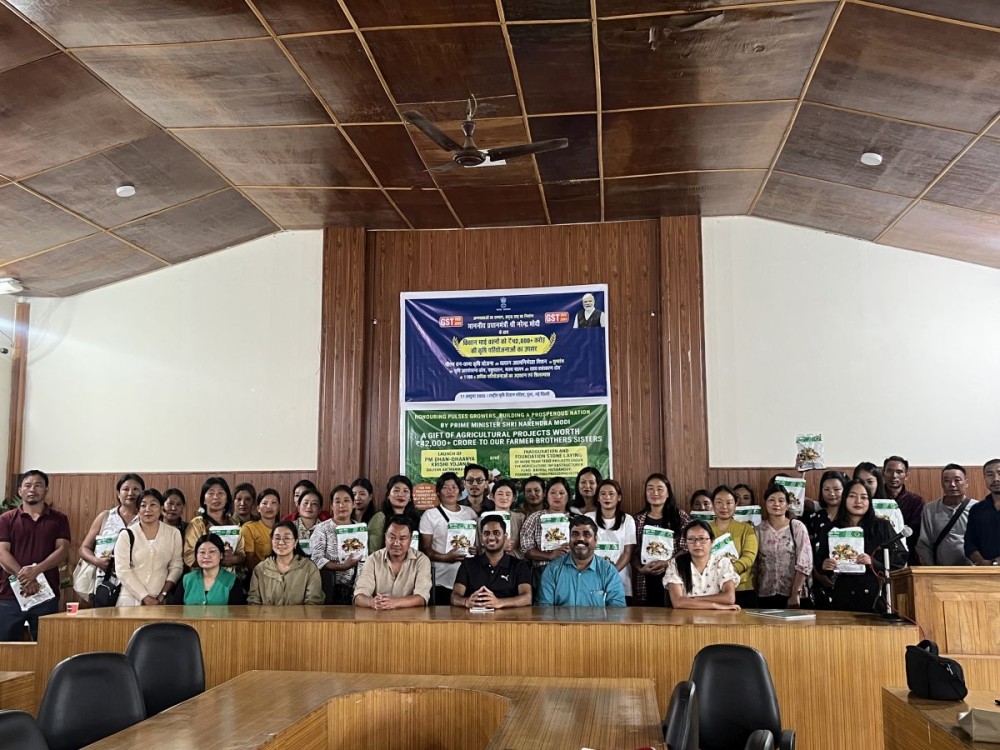 Participants with the officials at DC Hall, Wokha on October 11. (Morung Photo)