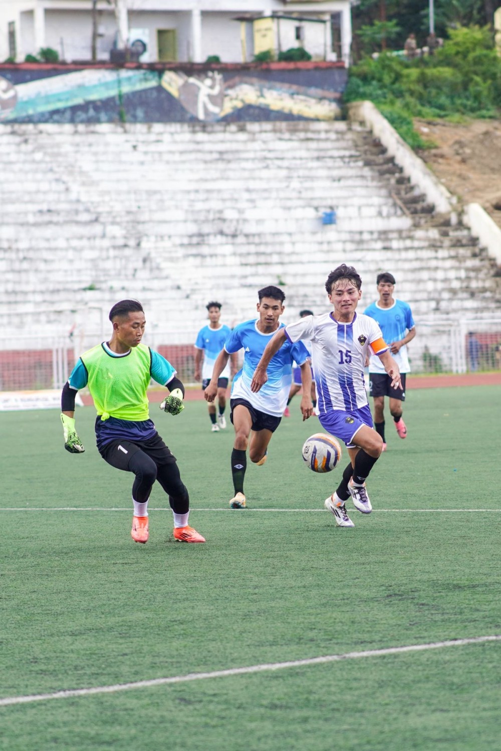 In match between Lüshe FC and Auyang FC on October 23.