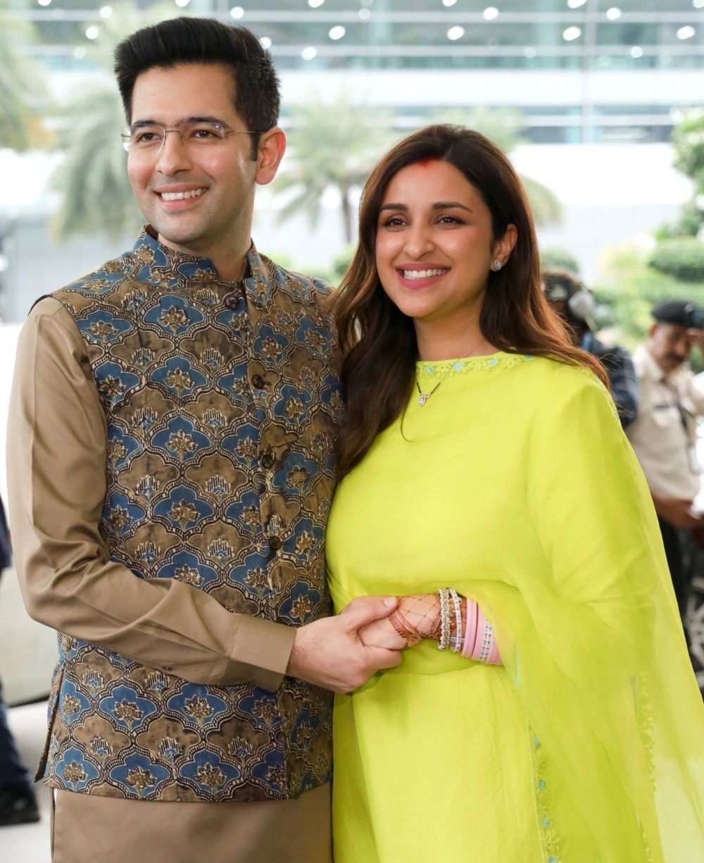 Parineeti Chopra & Raghav Chadha have a new companion during their parenthood journey
