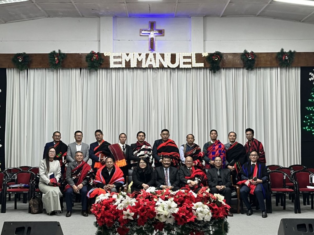 Naga Christian Churches and Fellowships in Shillong celebrate their first combined Advent service at the Naga Community Hall, Nagaland House, on November 30.