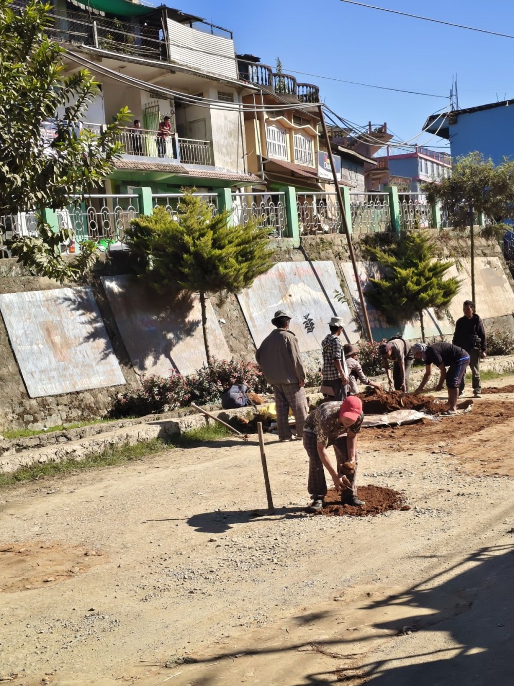 USSC recently inspected the ongoing preparations for the scheduled visit of Union Finance Minister Nirmala Sitharaman to the Kiphire Aspirational District.