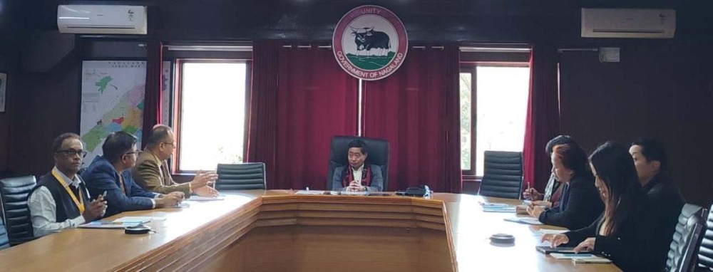 Senior officials from EPFO met with the Chief Secretary of Nagaland to discuss the implementation of central government social security schemes in the state.