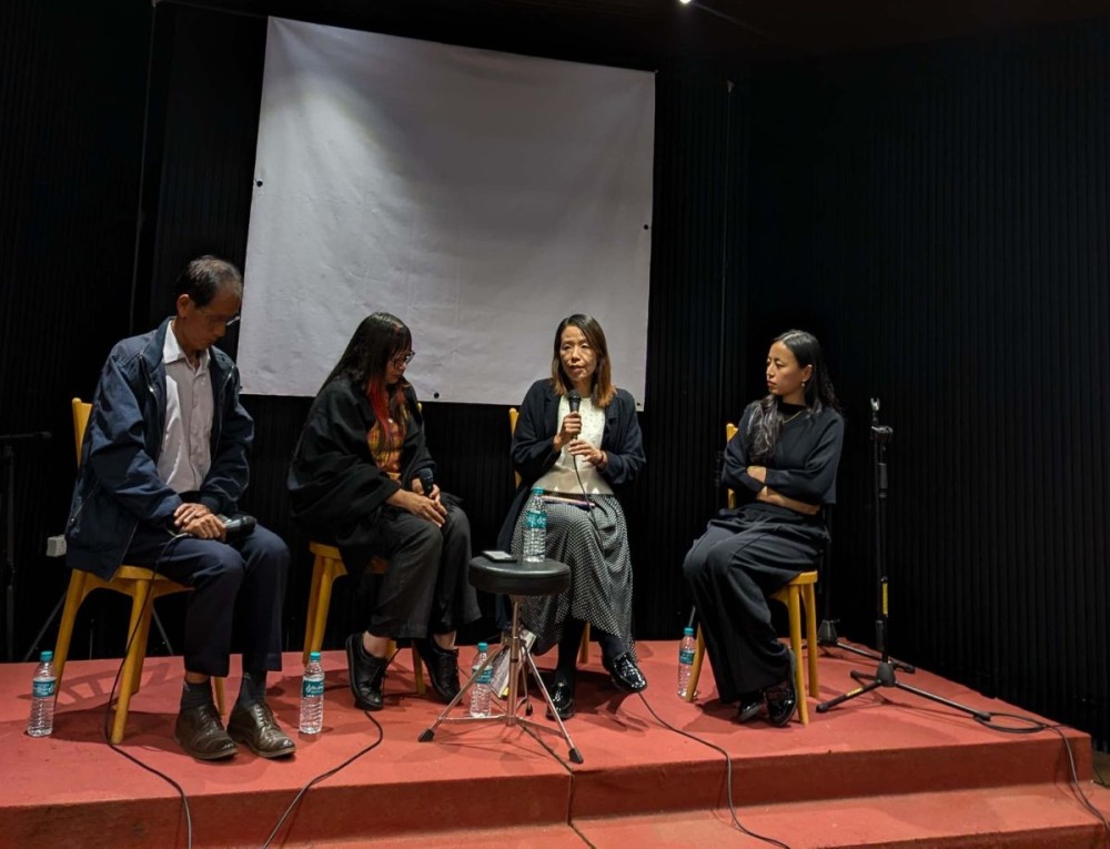 As part of the community based exhibition, “Spelling T-A-M-A-R-A”, a conversation was held on ‘Folklore in Present-Tense’ at Ozone Cafe, Kohima November 1.