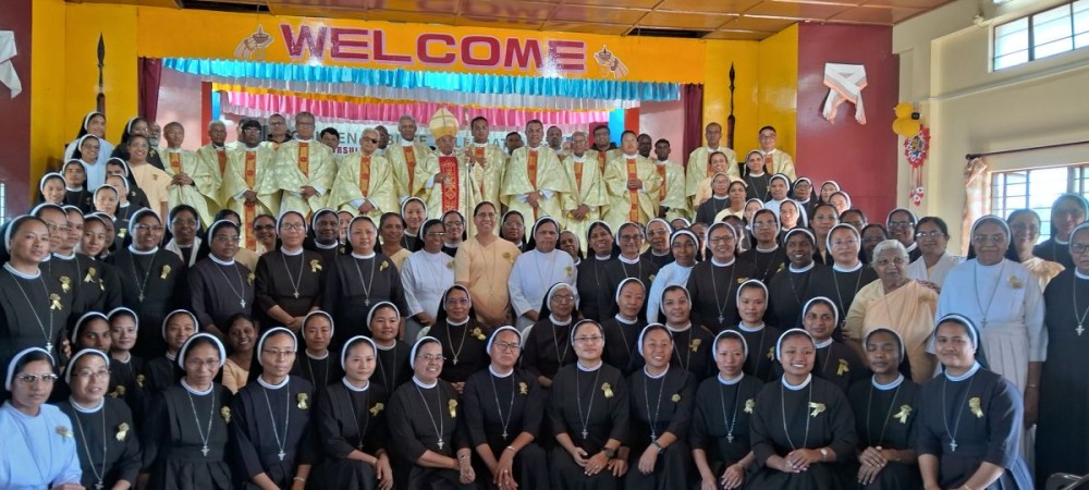 Ursuline Franciscan Sisters of North East Province celebrated 50 years of service in the region with a commemorative event held in Dimapur on November 17.