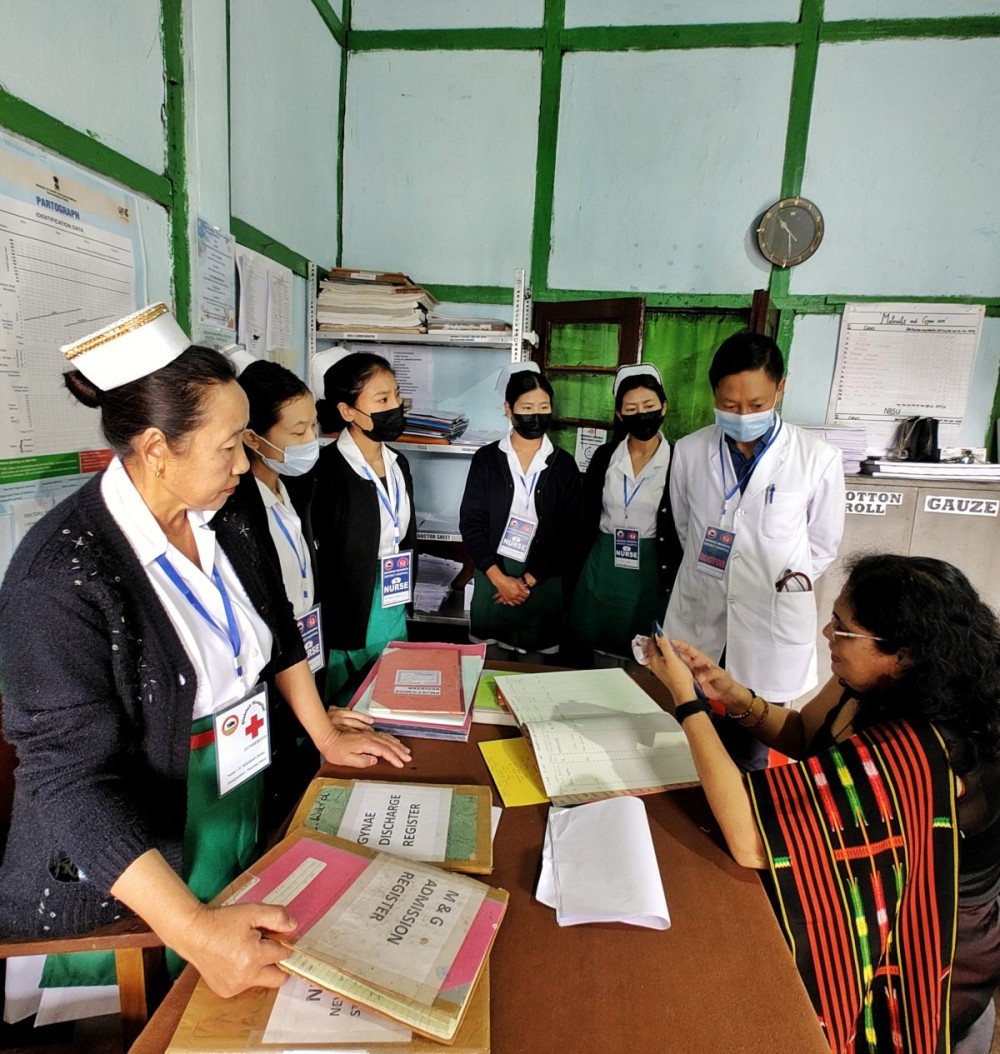 A high-level Common Review Mission team from the Union Ministry of Health and Family Welfare conducted a comprehensive four-day assessment of healthcare services Zunheboto district from November 2 to 5.