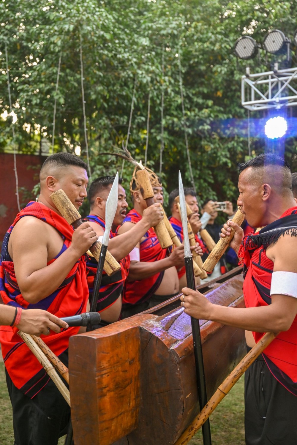 Cultural presentation during the 34th Annual Meet of the Delhi Eastern Nagaland Students’ Union at Nagaland House, New Delhi on October 26.  (Image Courtesy: DENSU)