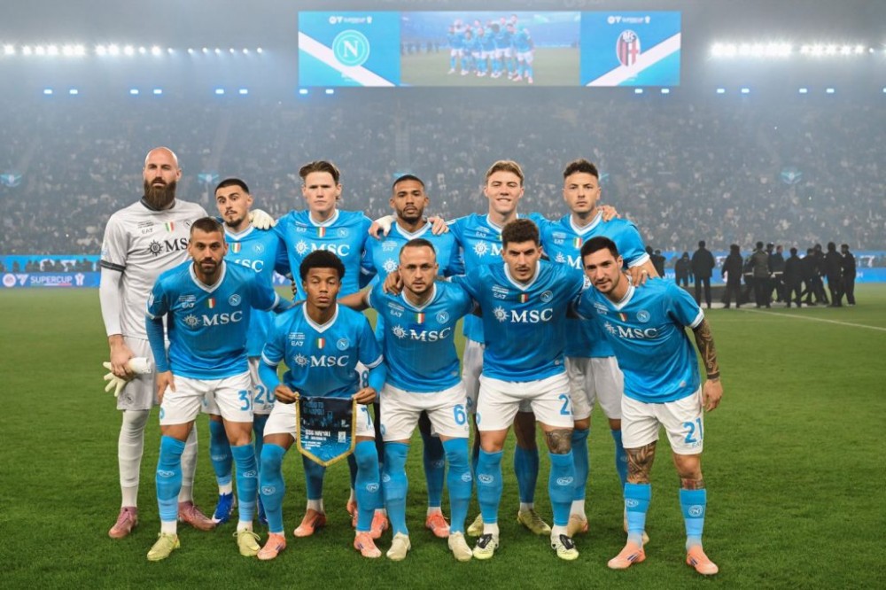 Neres inspires Napoli to win third Italian Super Cup title/ SSC Napoli/X