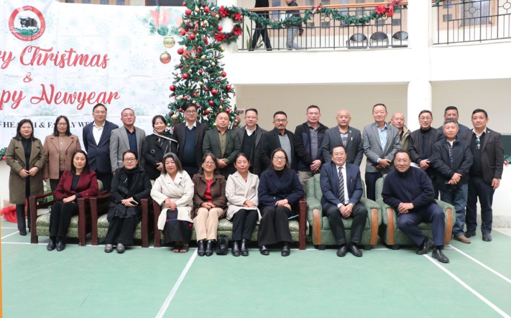 The Directorate of Health and Family Welfare celebrated its Advent–Christmas at the directorate lobby in Kohima on December 17. (Photo Courtesy: DoHFW)