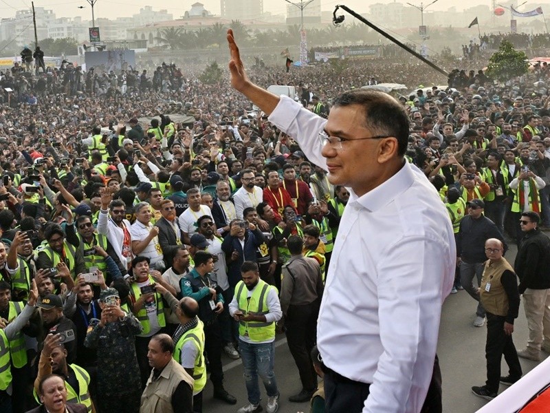 Tarique Rahman. (Photo  Courtesy: X handle @trahmanbnp)