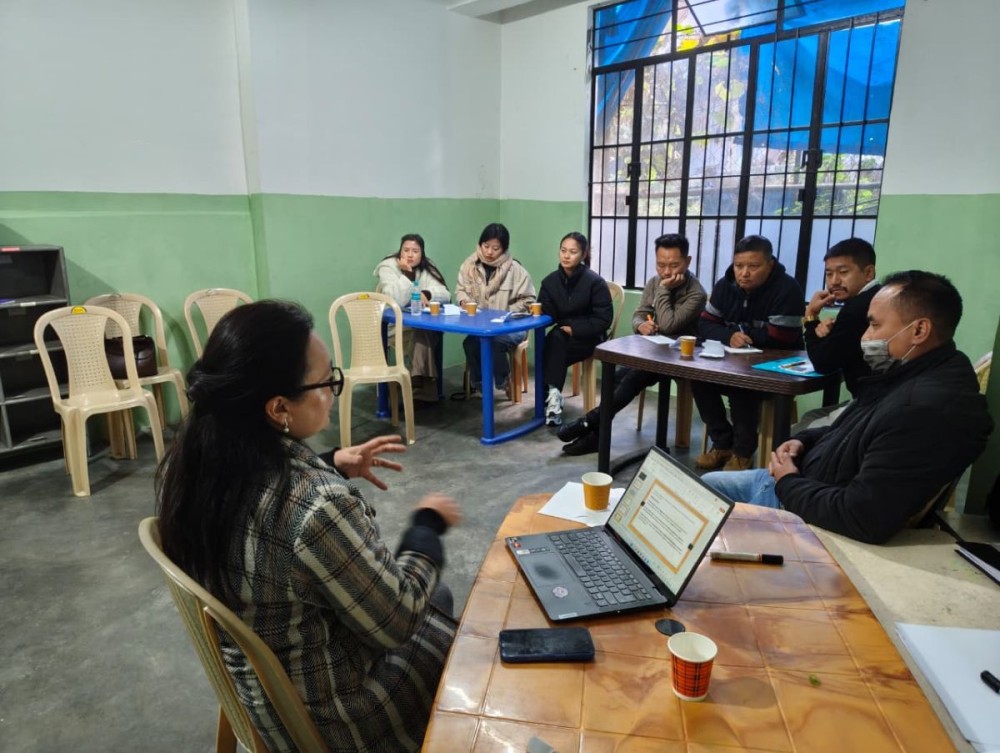 A one-day Training of Trainers programme held at Bumblebee Inclusive School, Kohima on December 16.