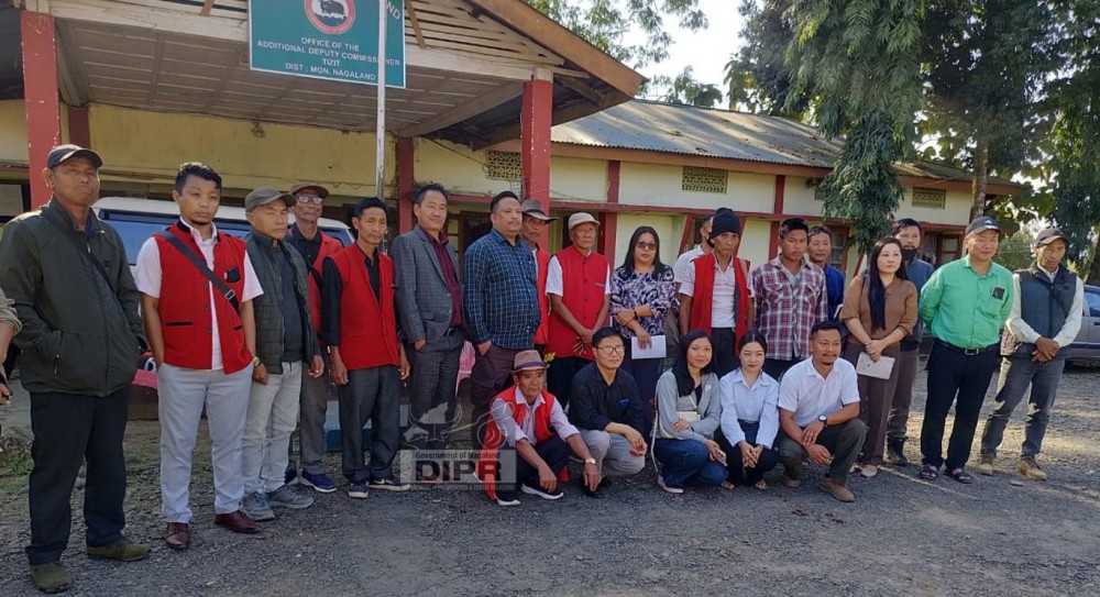 Dr Tinurenla Anichari along with other dignitaries during the Vector-Borne diseases awareness programme held at the ADC conference hall, Tizit on December 3.