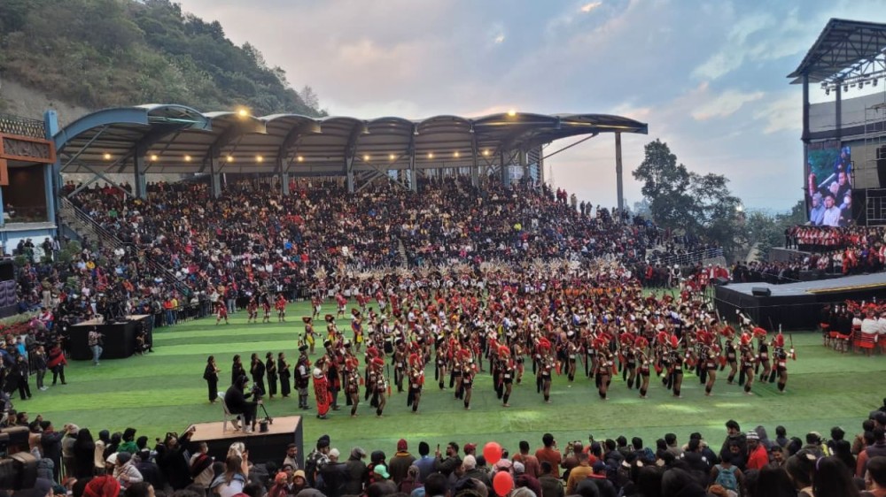 The 26th edition of Hornbill Festival 2025 kicks off at the Naga Heritage Village, Kisama on December 1. (Morung Photo)