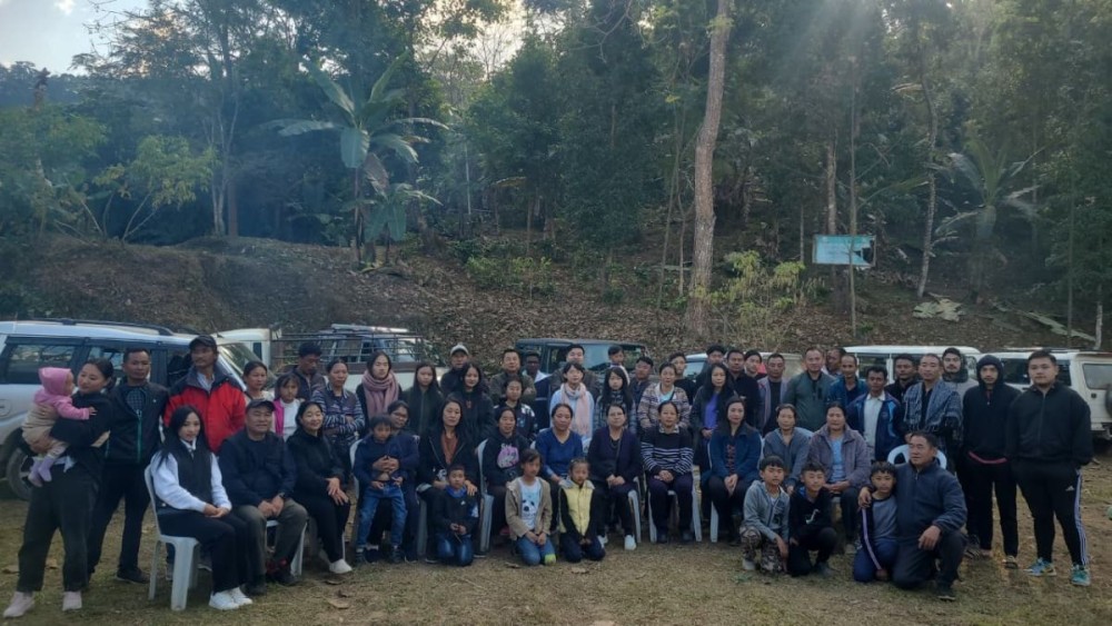 Members of KAAS Coffee Farm during the annual gathering at Sendenyu village on December 27. (Morung Photo)