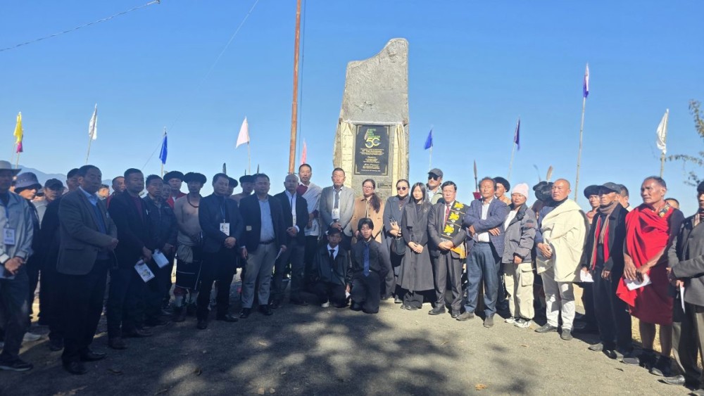 Dignitaries with others during ZAYO golden jubilee at Zuketsa town.