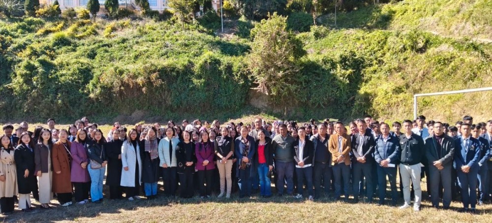Dr Pritpal Kaur and others during the inauguration of science lab and education park at Phek on December 11.