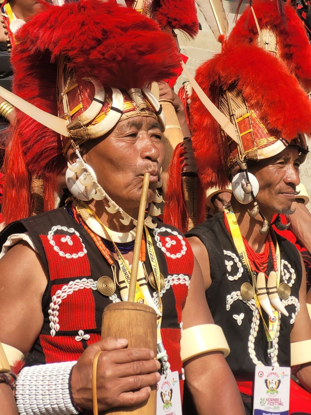 Participants of the 26th edition of Hornbill Festival 2025 at Kisama. (Morung Photo)