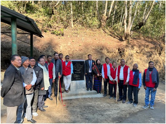 Deputy Speaker of the Nagaland Legislative Assembly S. Toiho Yeptho inaugurated the CRIF road connecting Naltoqa Junction to CRIF Phuye Junction under the Suruhuto Assembly Constituency.