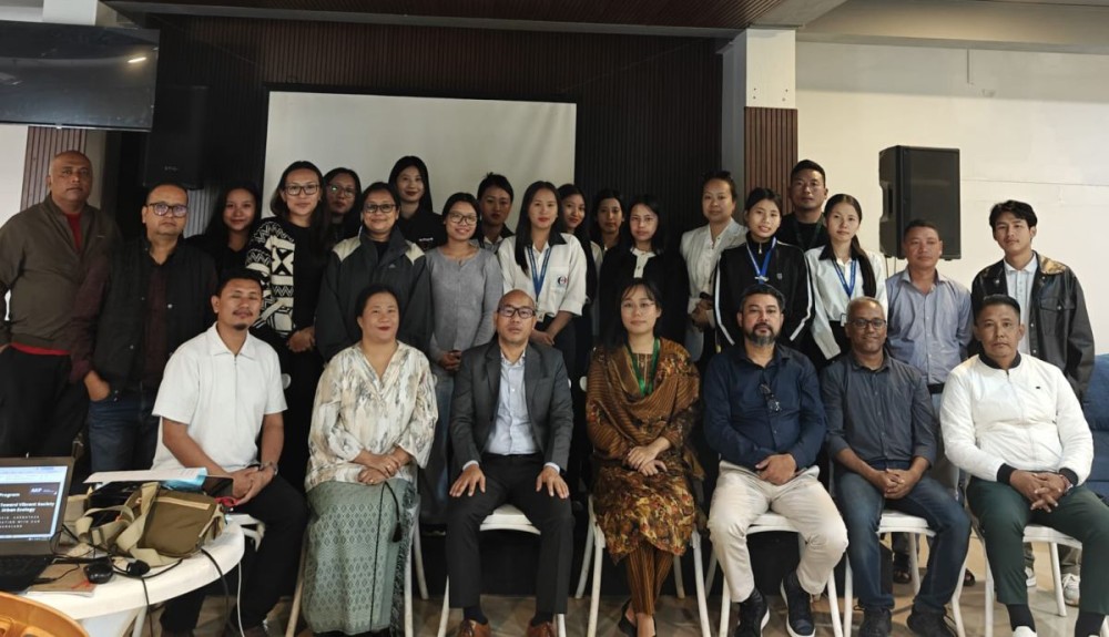Officials of Can Youth along with the participants during an awareness programme held in Dimapur on December 6.