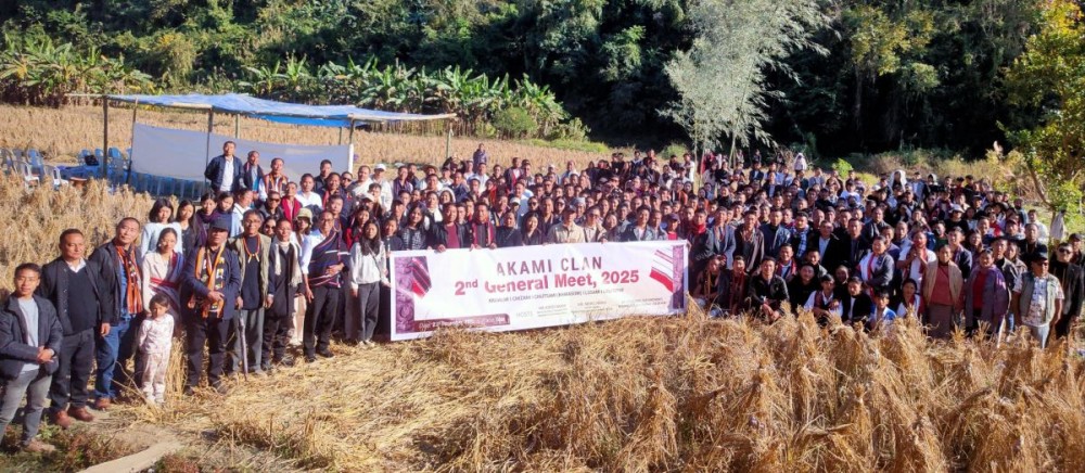 Members of the Akami Clan during their second general meeting at Losami village on December 29.