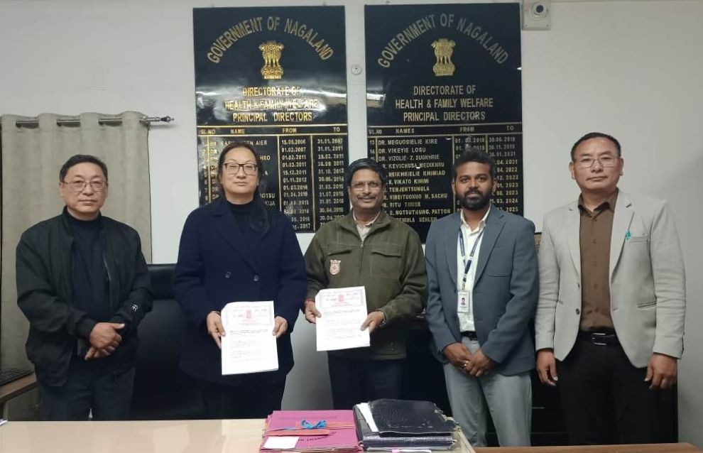 DoHFW Nagaland signed an MOU with the HLL Lifecare Limited to start AMRIT Pharmacy in the State on December 17.