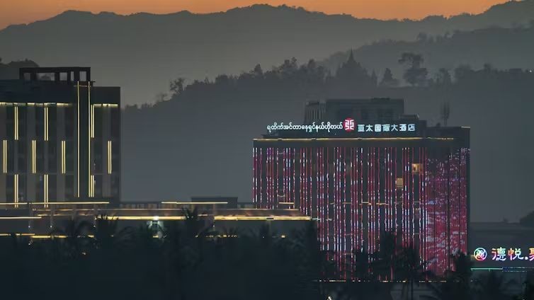 Huge online scam operations are flourishing in war-torn Myanmar – I travelled there to find out why