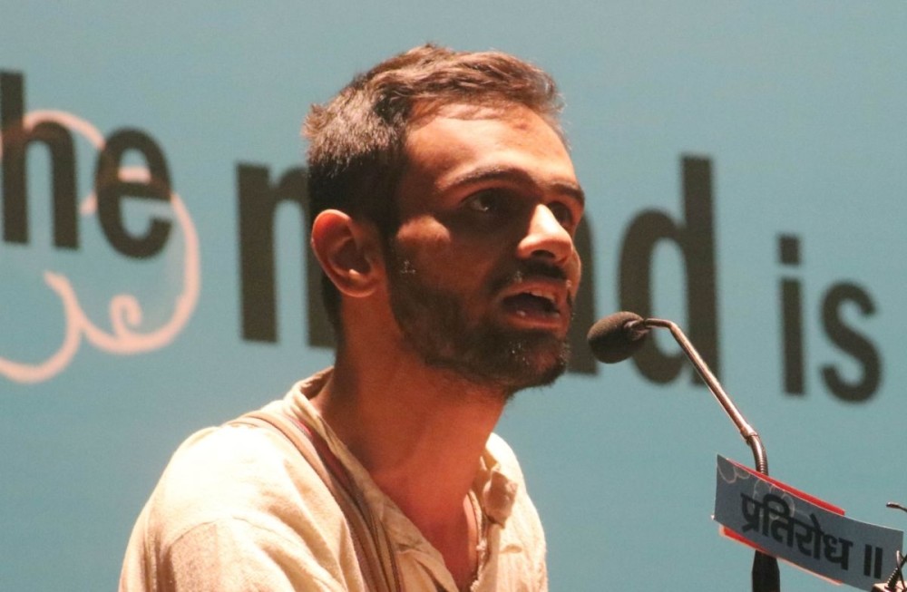 JNU student leader Umar Khalid. (IANS File Photo)