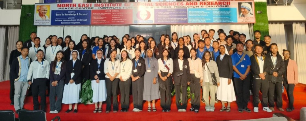 NEISSR, Peace Centre, 7th Mile, Chümoukedima welcomed Bachelor of Social Work and Master of Social Work students on January 21.