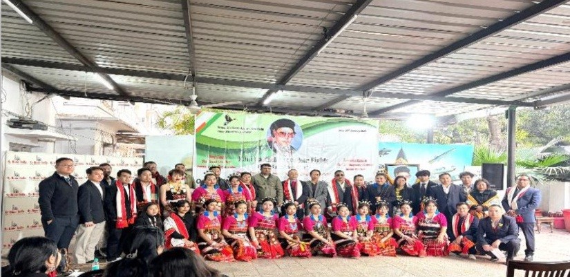 A section of the attendees during the observance of the 111th birth anniversary of Rani Gaidinliu on January 26 in New Delhi. (Photo courtesy: ZWAD)