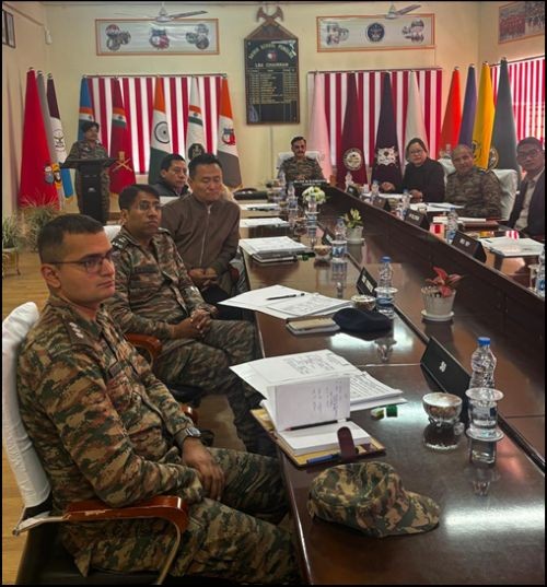 Sainik School Punglwa, Nagaland 32nd Local Board of Administration meeting held at the school premises on January 8.