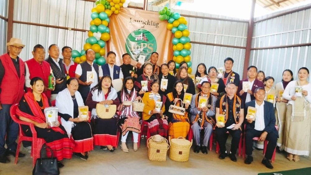Dr Pritpal Kaur and other dignitaries during the launching programme of ToPS at Phek town.