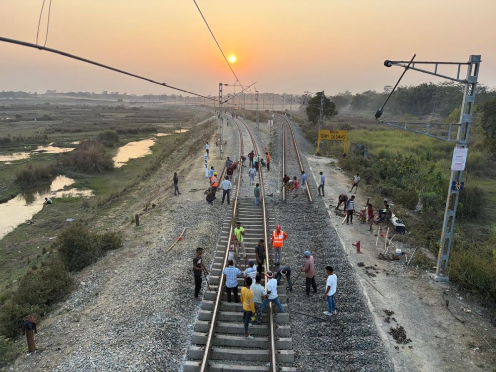 NFR completes curve realignment in Simaluguri–Moranhat Section ...