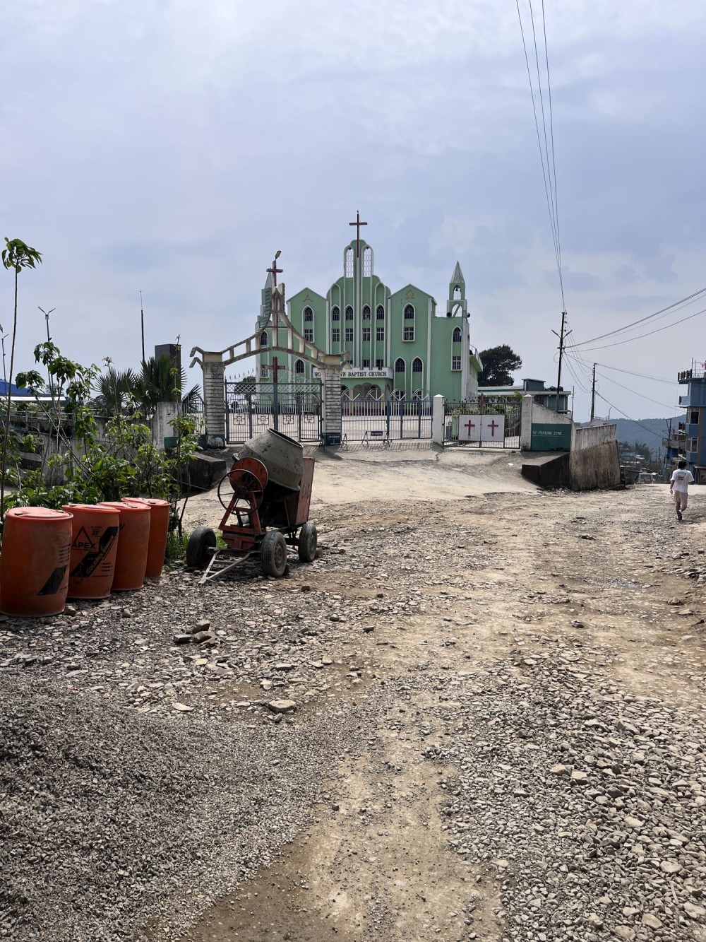 The dilapidated road junction near the Mother Church in Wokha, which connects several colonies and public institutions, is set to undergo repair.