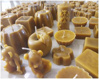 Products being manufactured under the VDVK, Nagaland Beekeeping and Honey Mission in Tuensang.