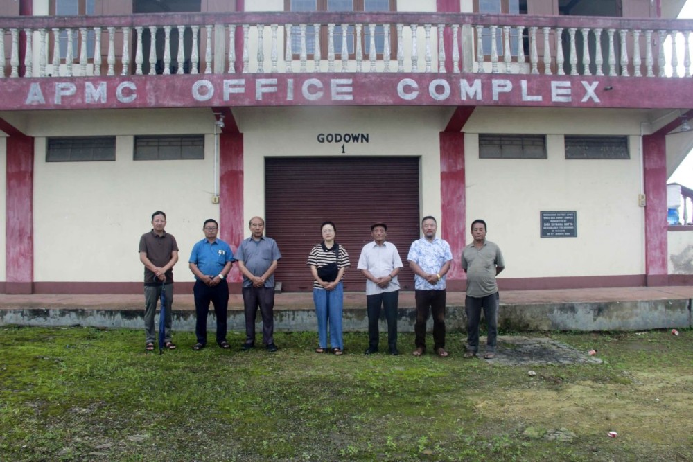 Members of APMC Mokokchung after the meeting at the Mokokchung APMC Complex on June 9. (Photo Courtesy: APMC Mokokchung)