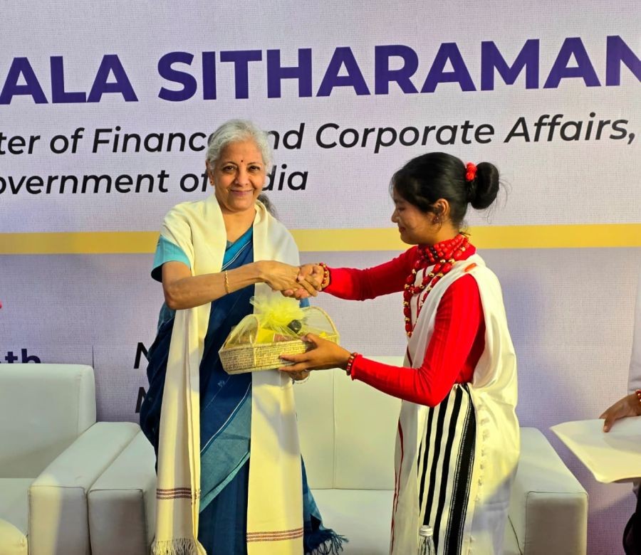 Northeast region now home to global landmarks: FM Sitharaman. (IANS Photo)