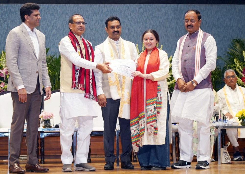 New Delhi: Union Minister for Agriculture & Farmers Welfare and Rural Development, Shri Shivraj Singh Chouhan during the Rashtriya Gramin Vikas Sammelan 2026 in New Delhi, on Monday, June 29, 2026. (Photo: IANS/PIB)